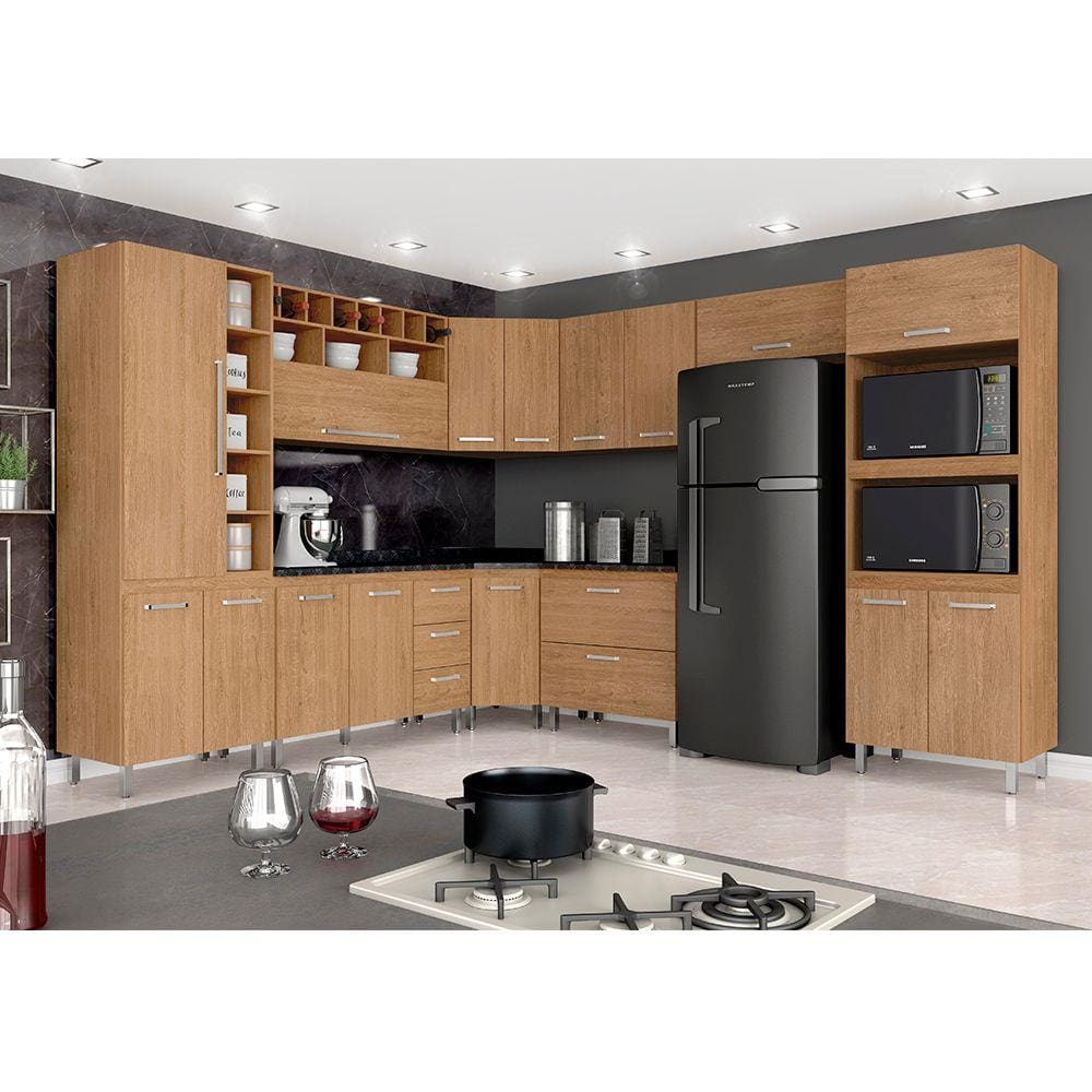 Cozinha Modulada Helena 9 Peças - Moveis Arapongas
