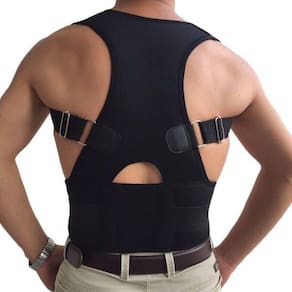 Cinta Postural Corretor Postura Magnético Colete Moderna P