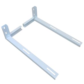 Caixa com 2 Pares de Suporte Split Gallant Perfil U para Evaporadora Branco