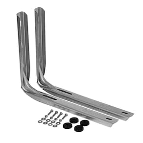 Caixa com 20 Pares de Suporte Split Gallant 400mm Estampado Inox