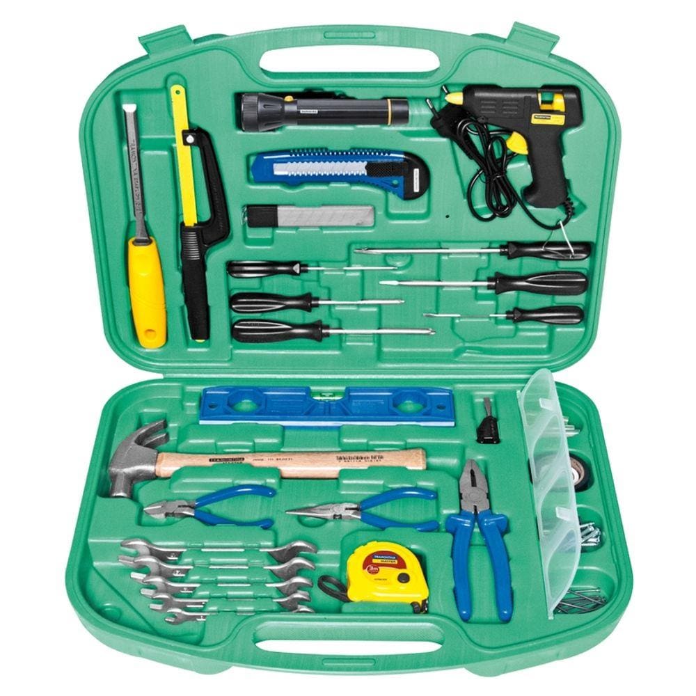 Kit De Ferramentas 65 Pecas Com Maleta Tramontina