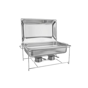 Rechaud Banho Maria Em Aco Inox 9,06 L Com Fogareiro Tramontina