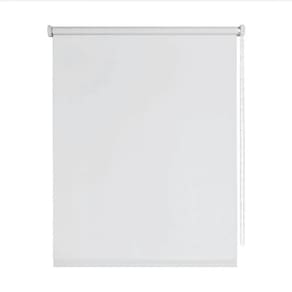 Persiana Rolo Blackout Branca (L) 140 x 220 (A) cm 100% Escuro Cortina Roller Blecaute 1,40 X 2,20 m