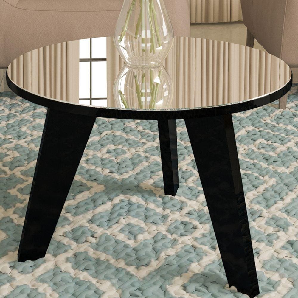 Mesa De Centro Espanha Preto - Artely