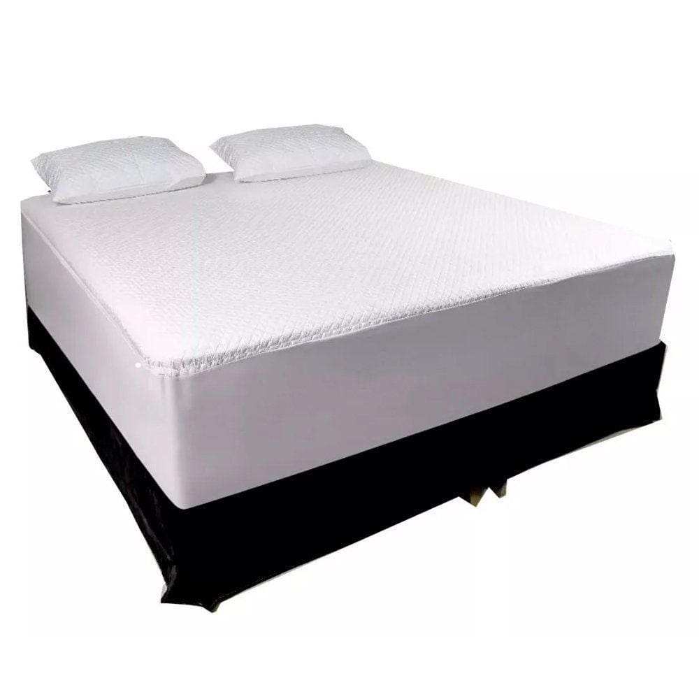 Capa Protetor Para Colchão Anti Alérgico Cama Casal Padrão 1,88m x 1,38m
