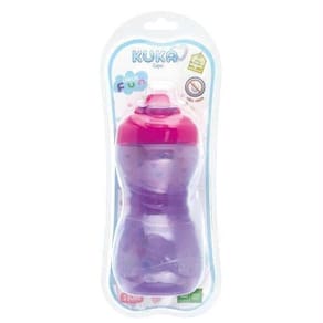 Copo para Treinamento Fun Rosa 330ml - Kuka