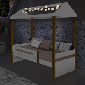 Cama Solteiro Sara - Com Led Com Colchão