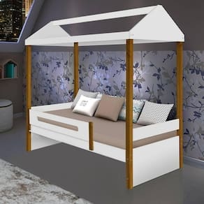 Cama Solteiro Sara - Sem Led Com Colchão