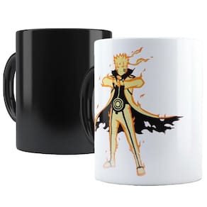 Caneca Mágica Naruto Anime Termossensível Modelo 4