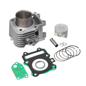 Kit Kmp Com Cilindro Pistão Anel E Junta Kit-A Burgman 125 0