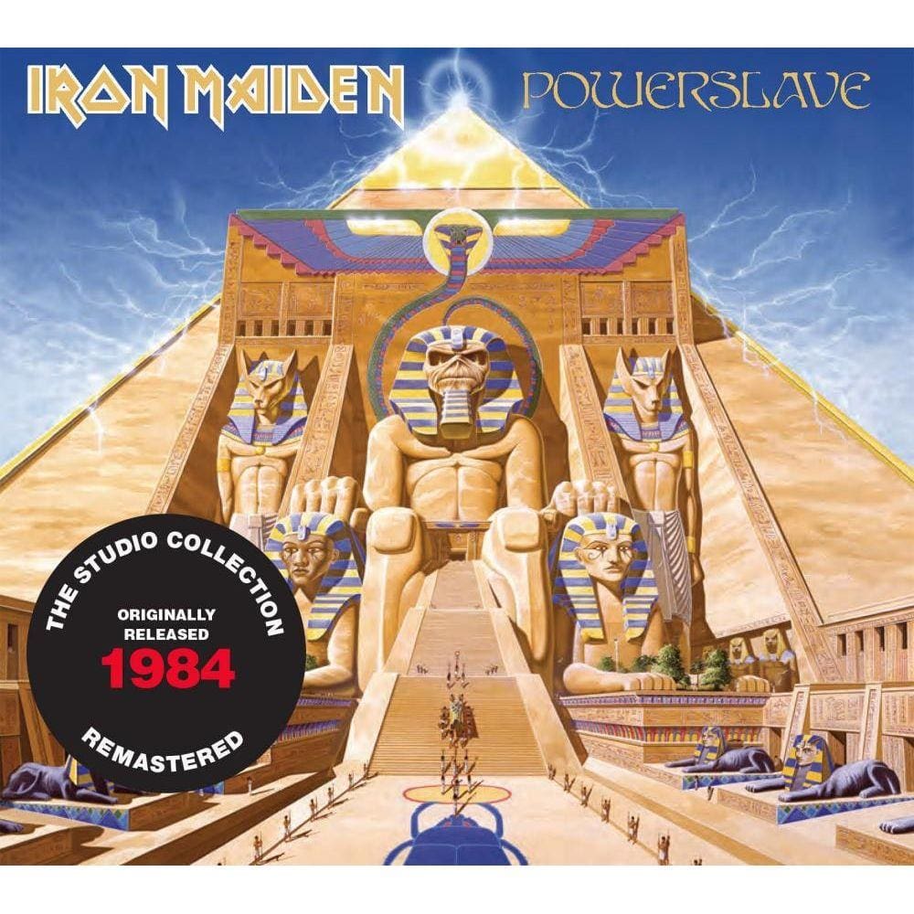 Cd Iron Maiden Powerslave 1984 Remastered