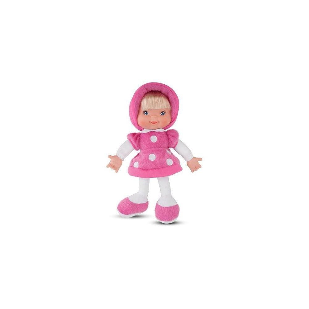 Boneca Little Baby Fashion Pink 28 Cm Antialérgica