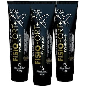 Pomada Massageadora Fisiofort Premium 150G 12U Bio Instinto