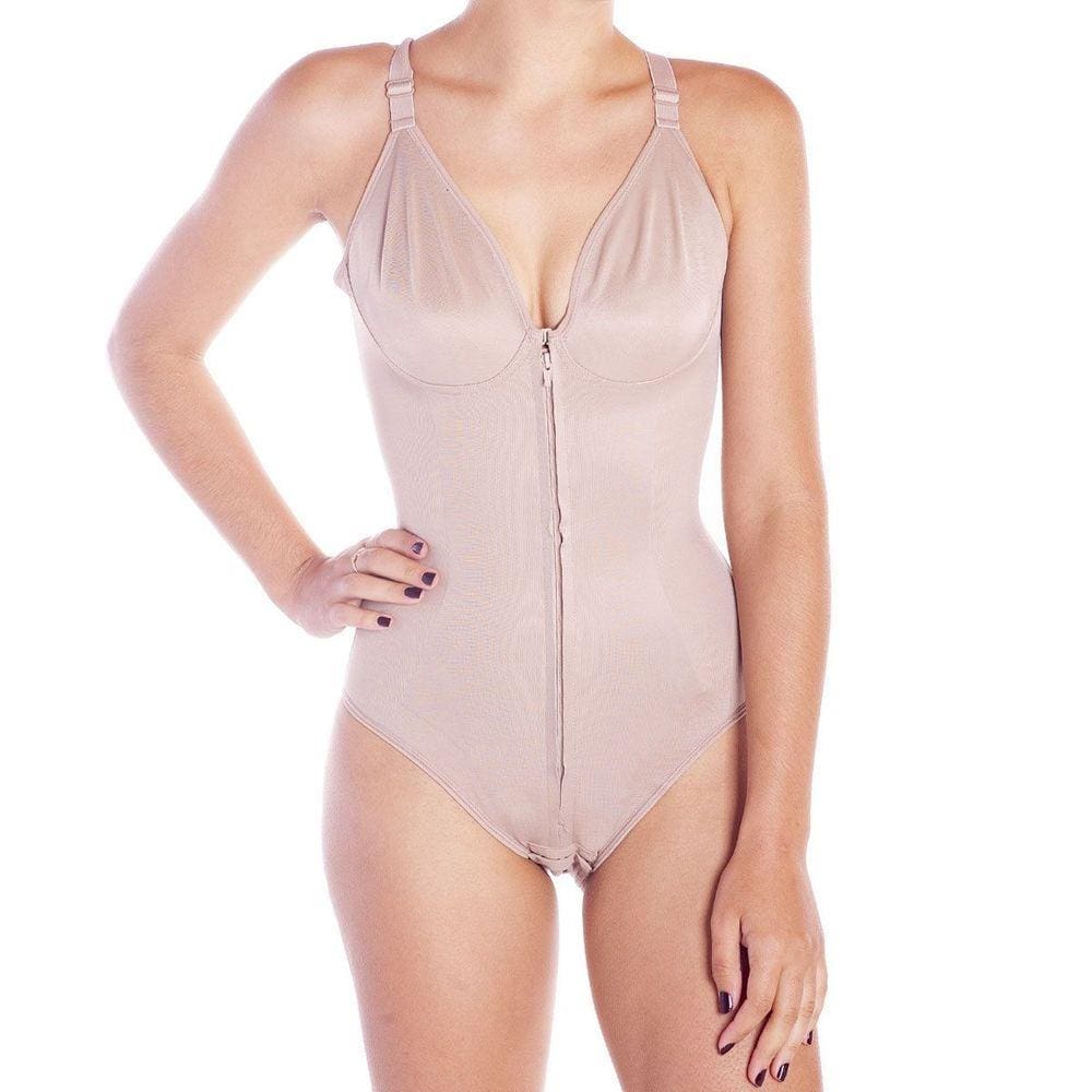 Body Modelador De Frente Compacta Zero Barriga Dilady