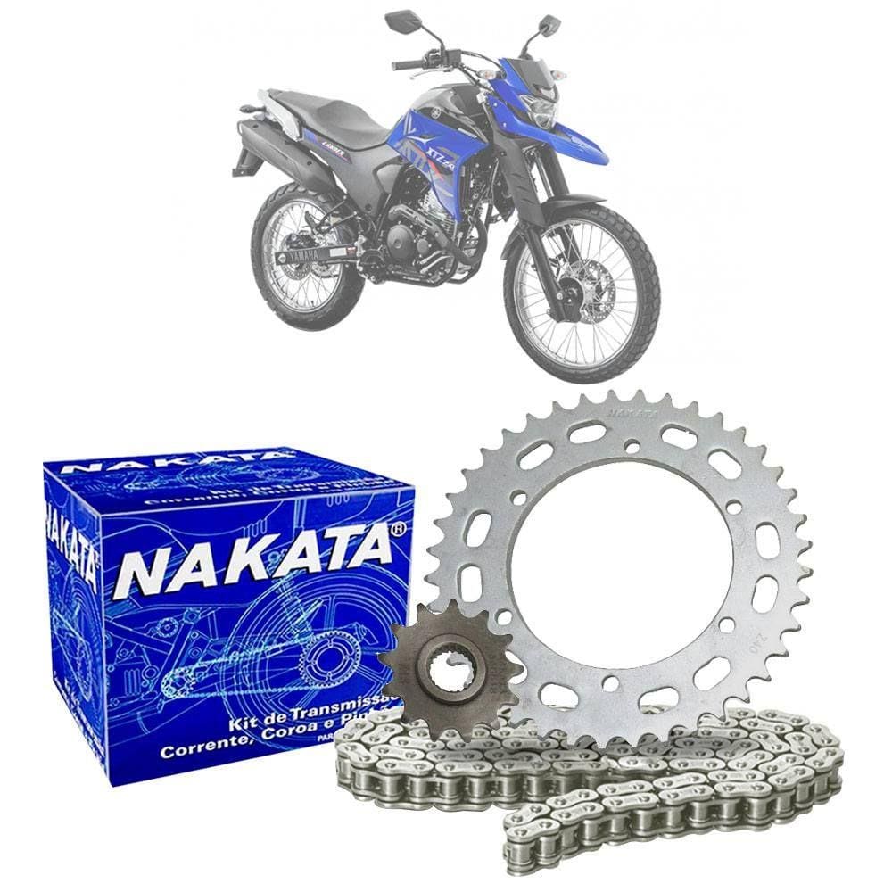Kit Relação Transmissão Yamaha XTZ Tenere 250 2002-2012
