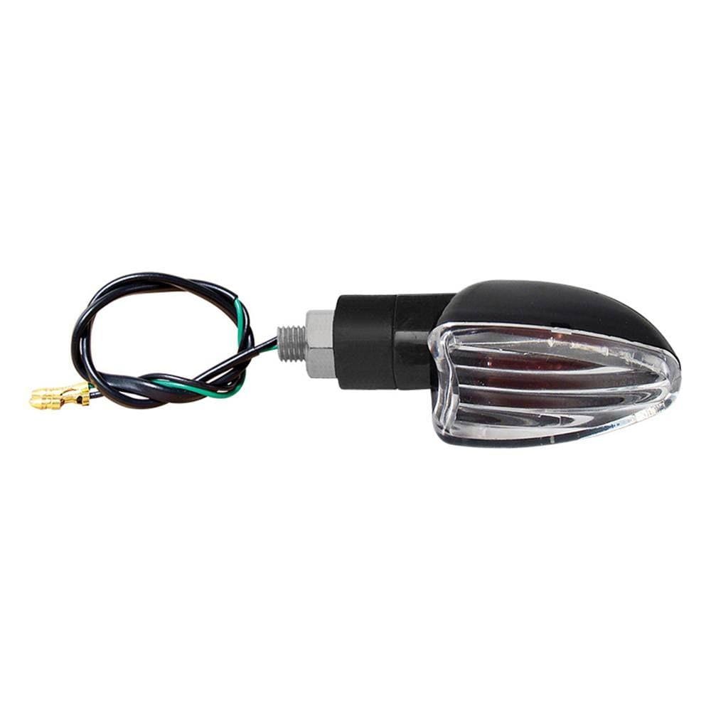 Mini Pisca Moto Flecha Universal Lente Cristal