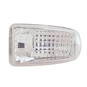 Lente Pisca Cristal Lisa Metalizada Moto Titan Sem Parafuso
