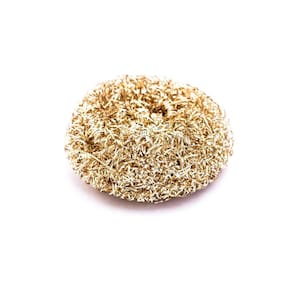 Esponja De Latão Buchabrilho Aresio/Bucha Brilho 10Un