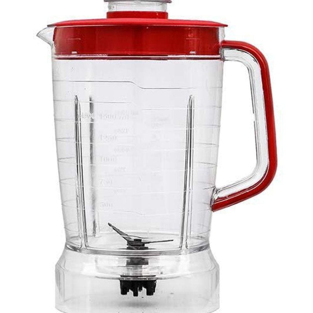 Copo Liquidificador Mondial L-850W 900W Cristal Vermelho