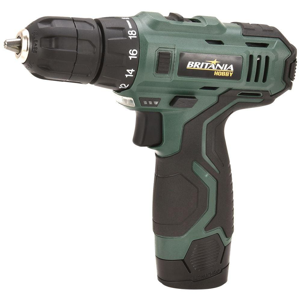 Parafusadeira e Furadeira Britânia BPF03M Kit com Estojo