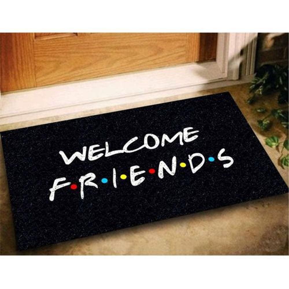 Tapete Capacho Personalizado - Welcome friends 60x40 - (Ref. 9500320318171) (Disponibilidade: Disponível em 2 dias