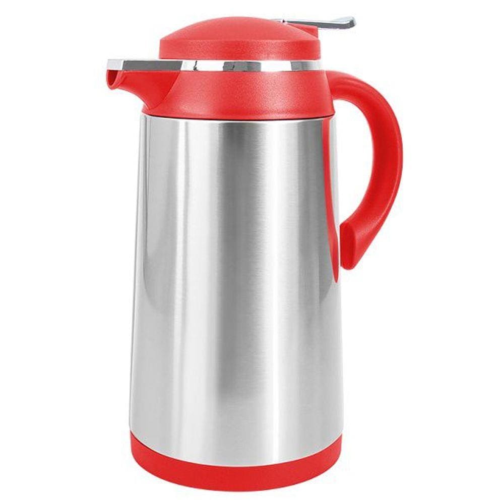Garrafa Termica AÇO INOX Camelia Vermelho 1,2L Termopro TP6545