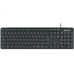 Teclado USB C3 Plus Padrão Preto KB-15BK