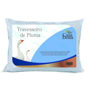 Travesseiro Pluma De Ganso 50X70Cm Casa