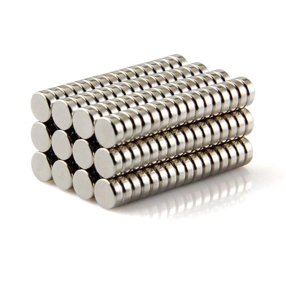 300pcs. Imã De Neodímio 5x2 Redondo Pequeno 5mm X 2mm N35