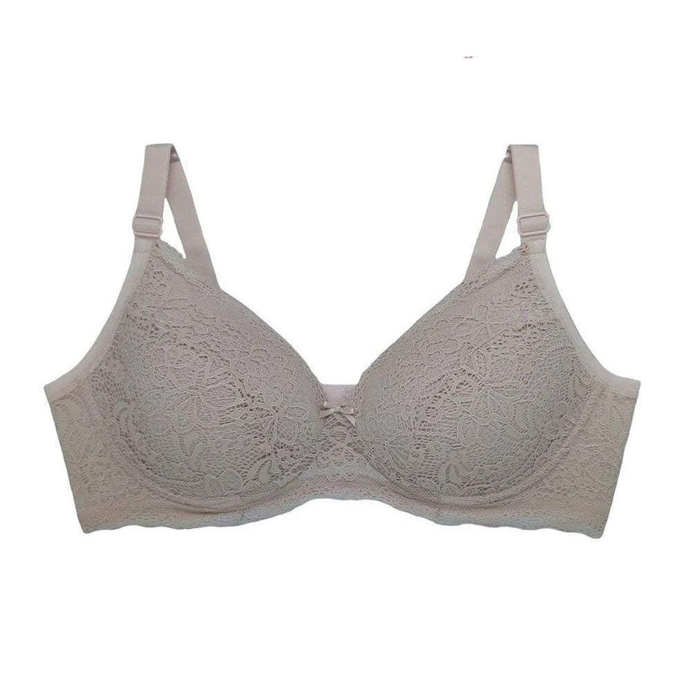 Sutiã plus size reforçado com sustentação e renda Liebe