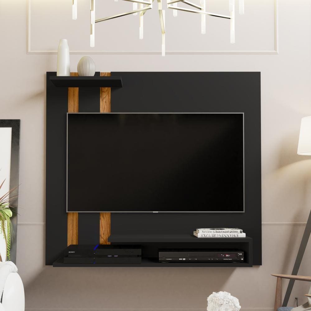 Painel Para Tv Smart Plus para TVs de 32 Polegadas - Preto com Nature