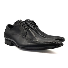 Sapato Social Masculino Bico fino Sola De Couro MOD 300