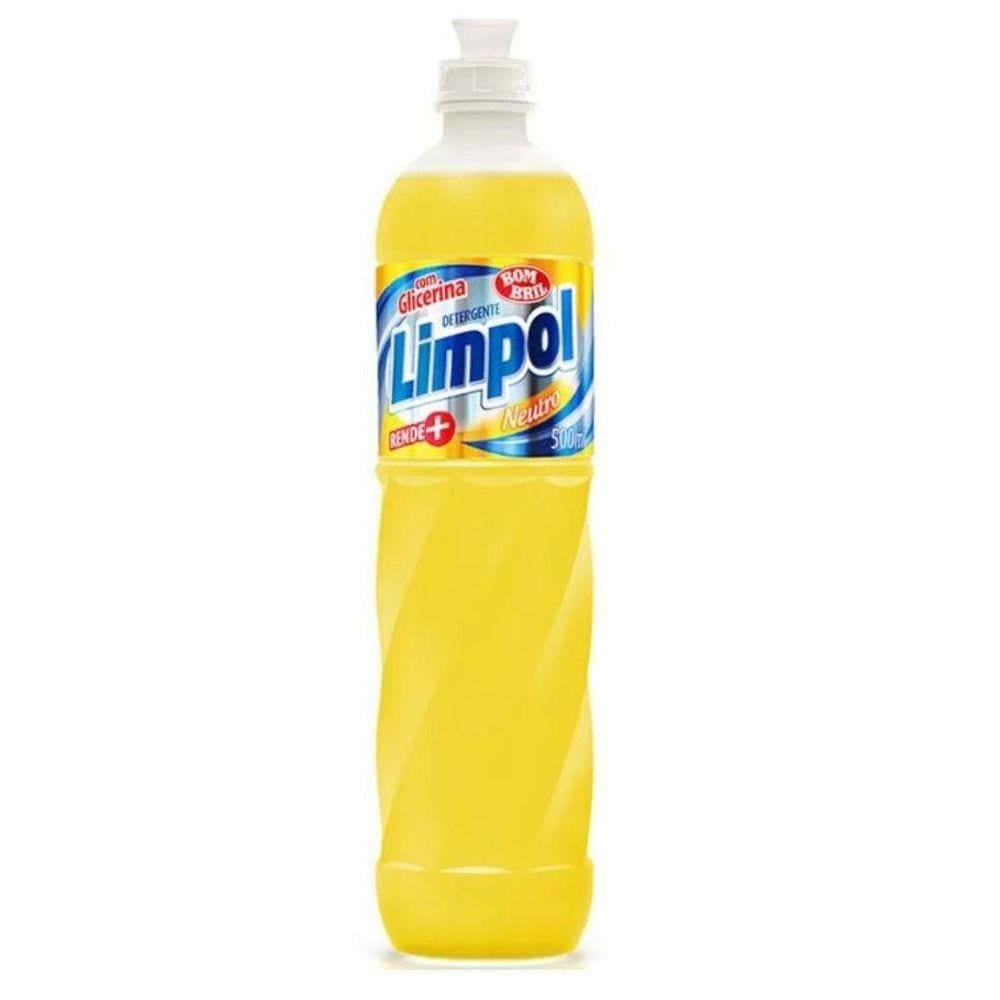 Detergente Limpol Neutro 500Ml Biodegradável