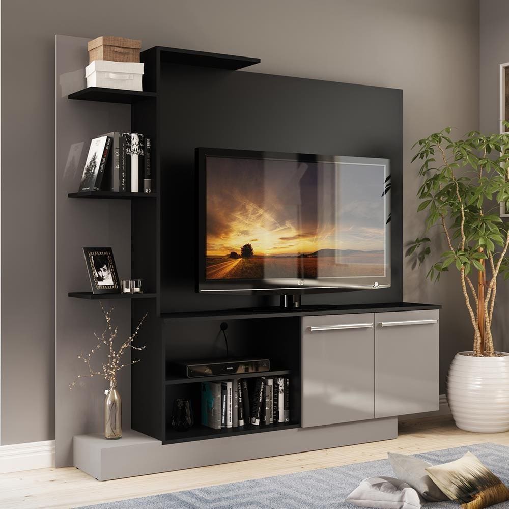 Estante TV 55" com 2 Portas Denver Multimóveis