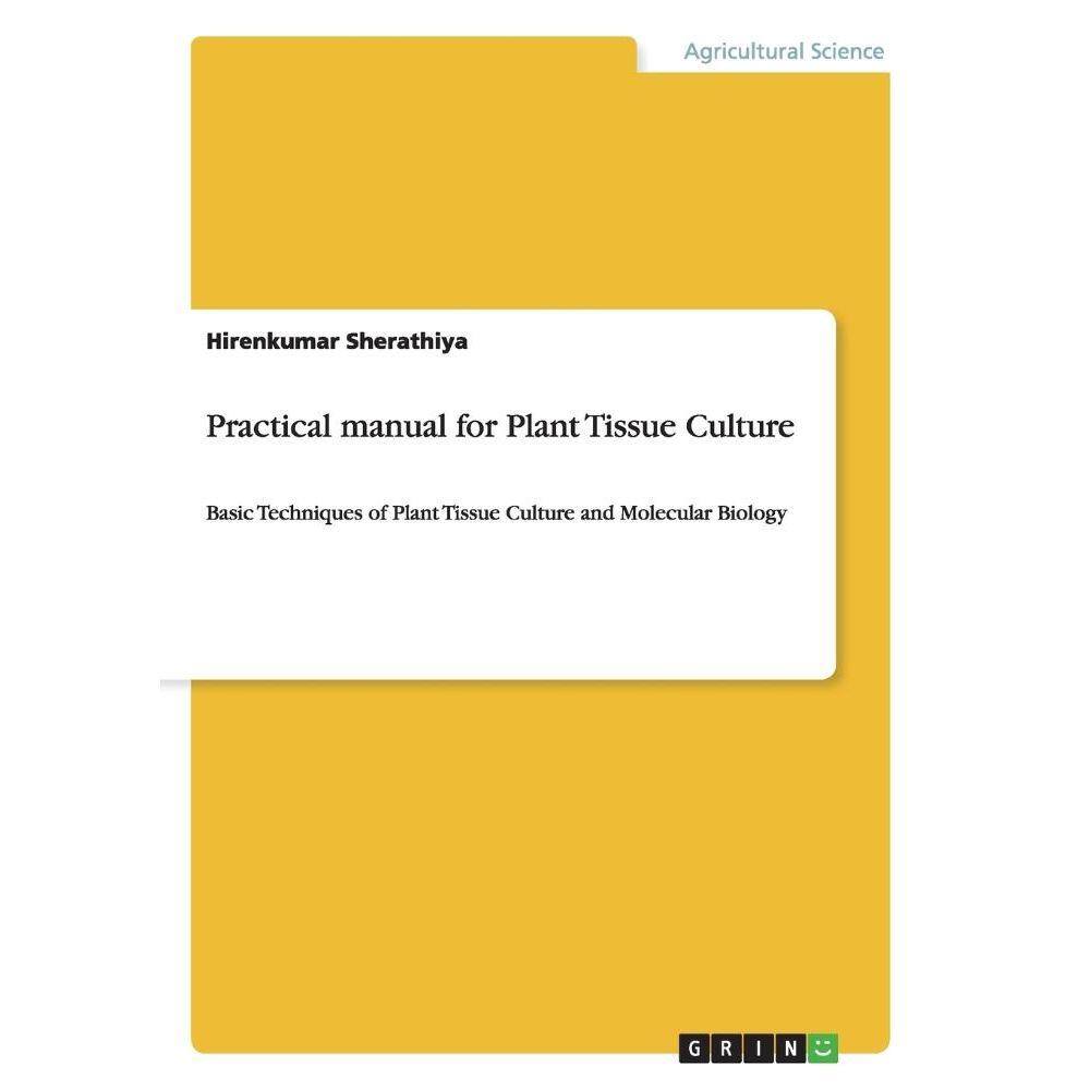 Plant Tissue Culture Manual | Pontofrio