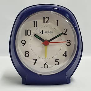 Relógio Despertador Herweg Azul Escuro 2634-011