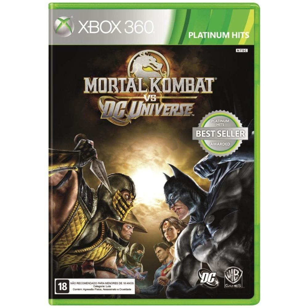 Jogos Mortal Combat Xbox 360 Travado