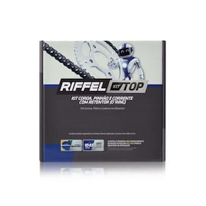 Kit Relação Transmissão Riffel Top CG 160 Fan Start 2016-18
