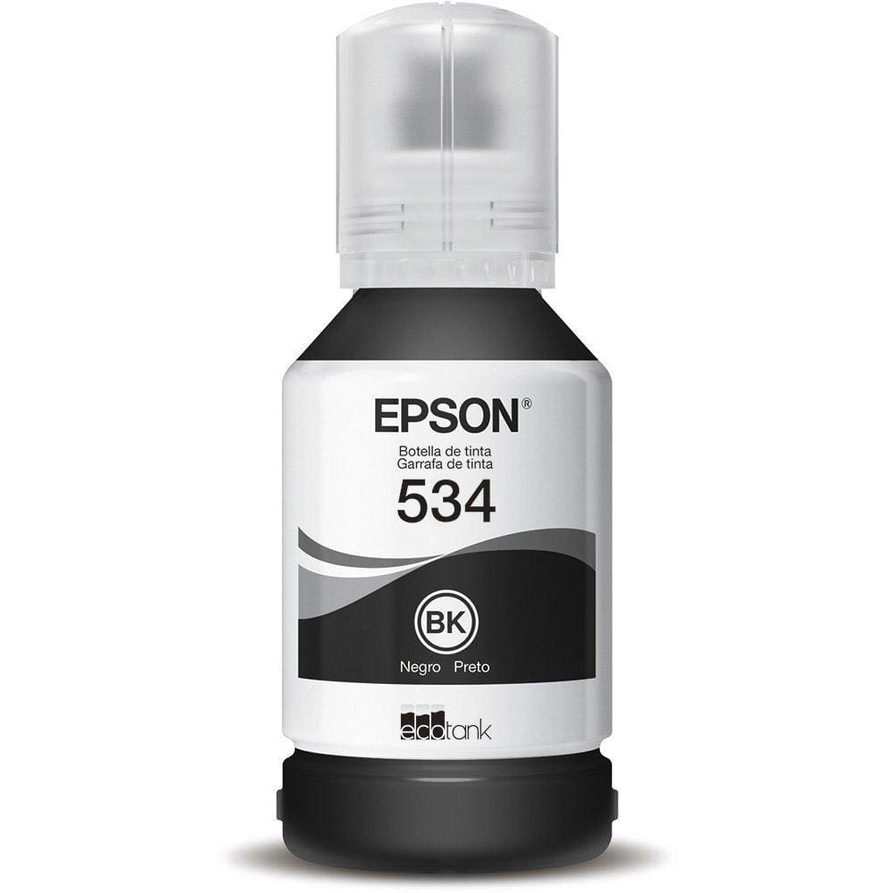 Garrafa de Tinta Preta Epson para M1180 e M3180 6.000 Pag - T534120-Al