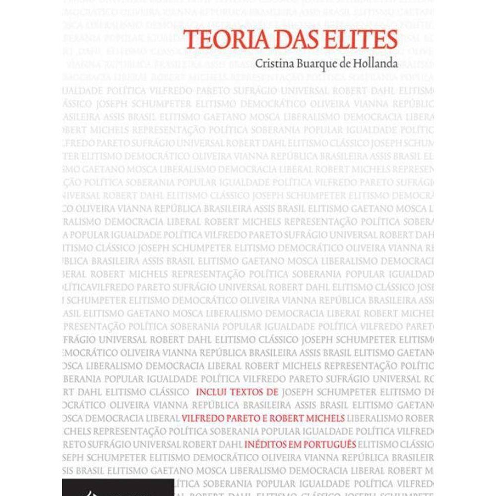 Livro Teoria Das Elites Cristina Buarque Hollanda | Ponto