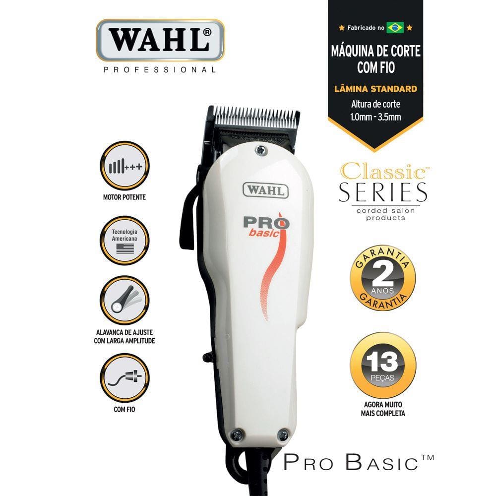 MÁQUINA DE CORTAR CABELO - PRO BASIC 220V ( Nova )