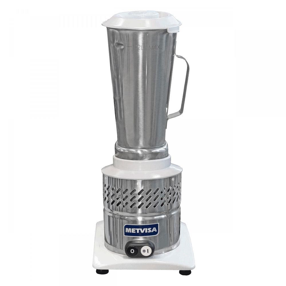 Liquidificador Industrial Alta Rotação 1,5L Inox 127V Metvisa Prata