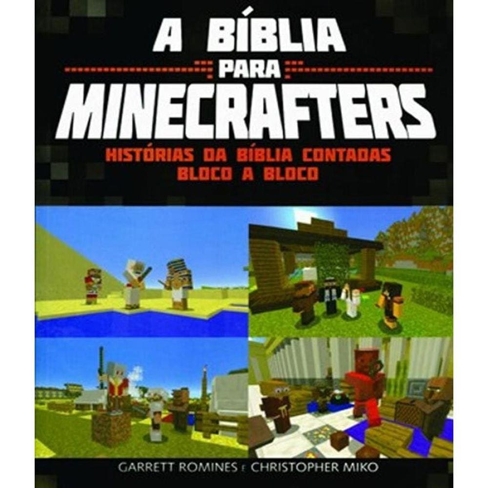Livro A Biblia Para Minecrafters - Historias Da Biblia