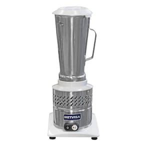 Liquidificador Industrial Alta Rotação 2L Max Inox 127V Metvisa Prata