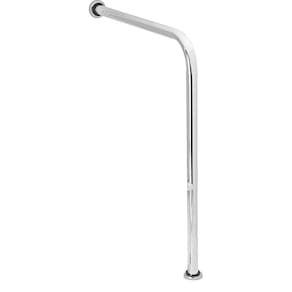 Barra De Apoio Segurança Para Sanitário Em L 70x60cm