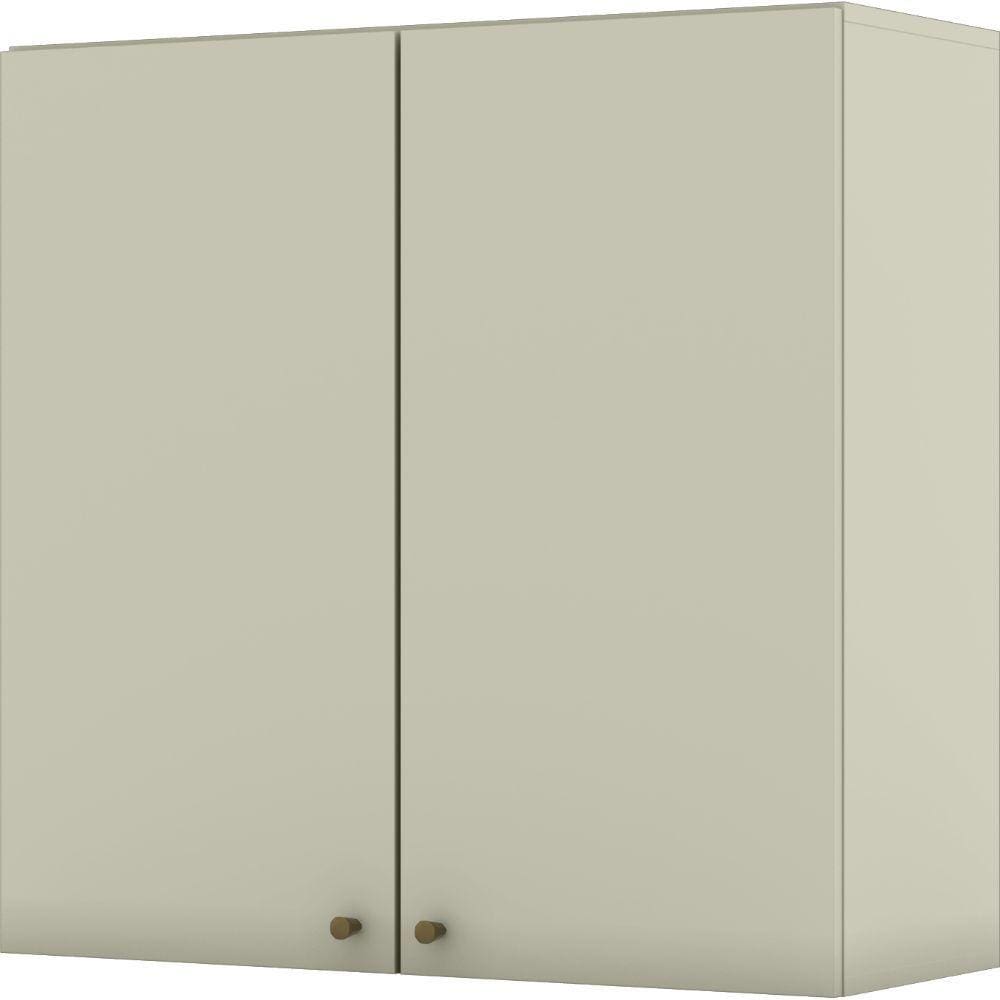Armário Aéreo 02 Portas 800mm Essência Henn - Areia