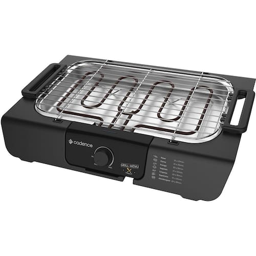 imagem-Churrasqueira Elétrica Cadence Grill Menu - 220V