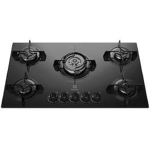 Cooktop à Gás KE5TP 5 Queimadores Preto Electrolux Bivolt