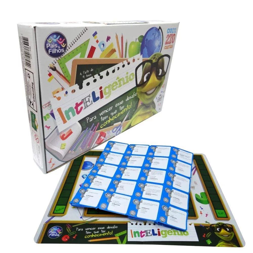 Jogo de Tabuleiro INTELIGENIO - SUPER JOGOS - Pais e Filhos