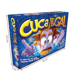Jogo de Tabuleiro Pedagógico CUCA LEGAL - Pais e Filhos